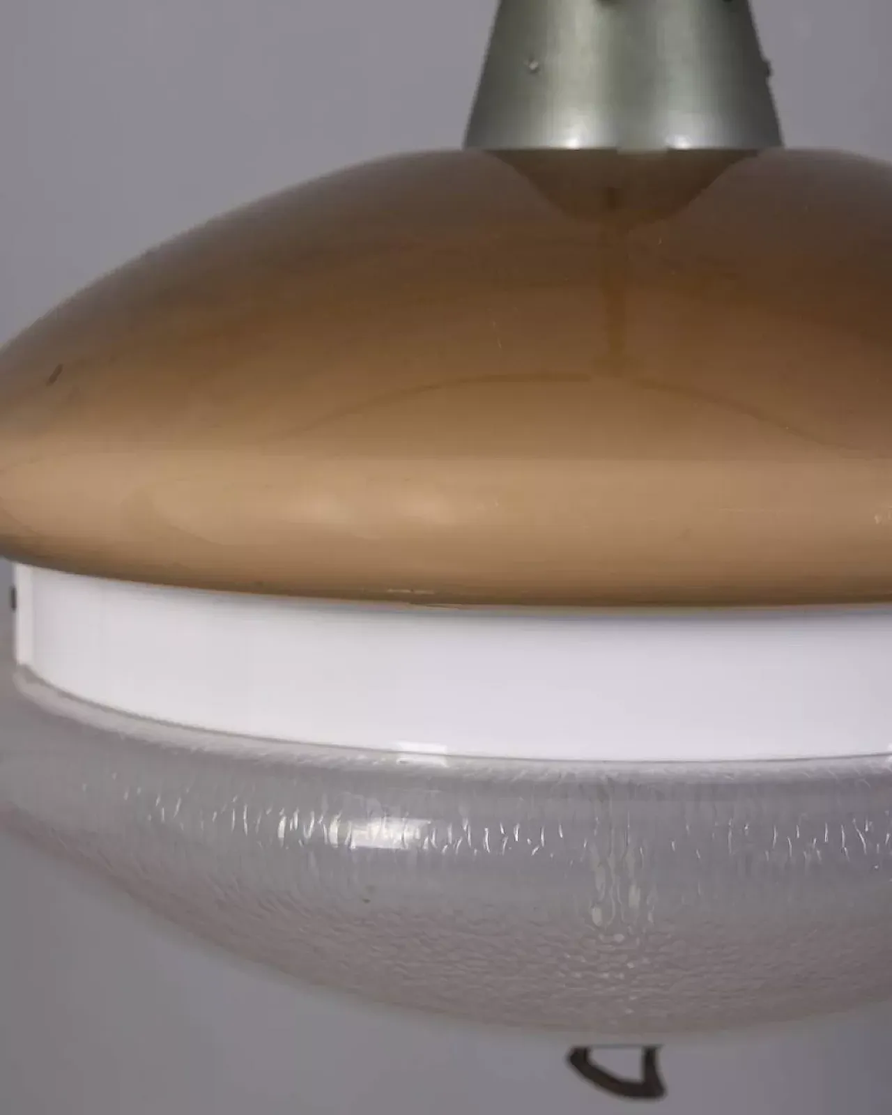 Lampadario in plexiglass Tortora, anni '70 4