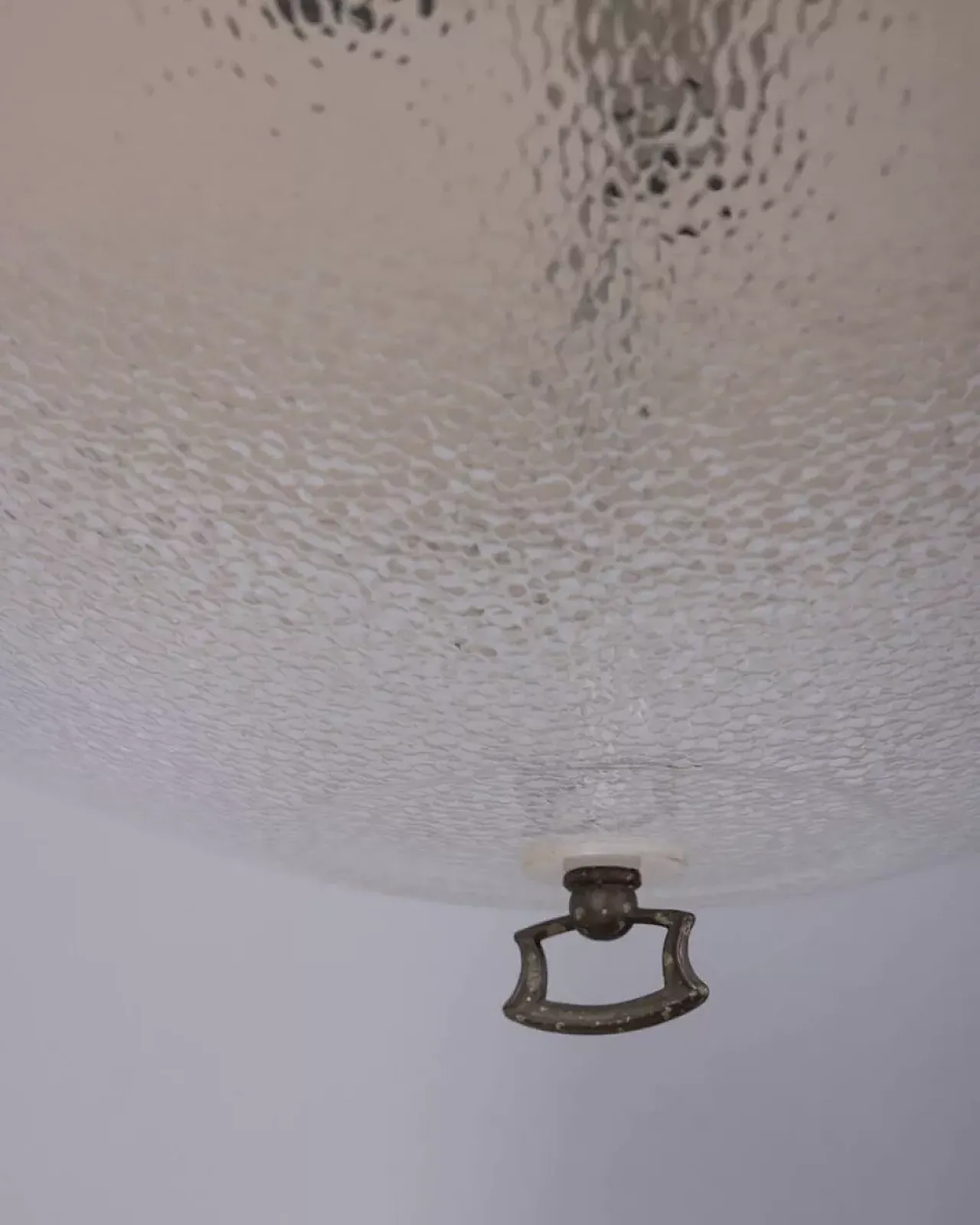 Lampadario in plexiglass Tortora, anni '70 5