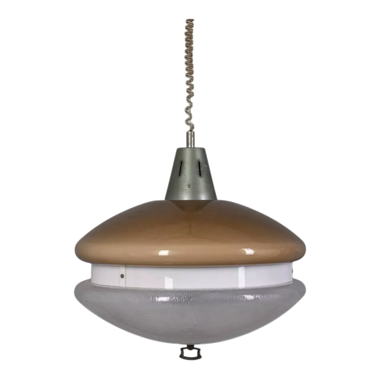 Lampadario in plexiglass Tortora, anni '70 10