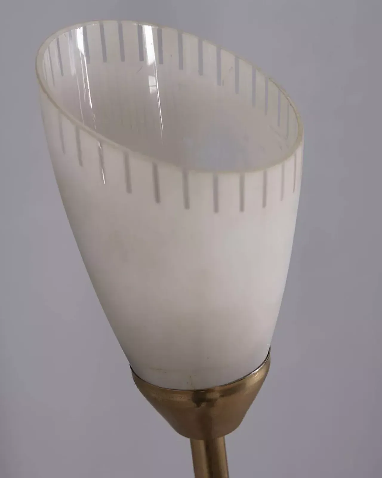 Three-light glass floor lamp, 1960s 6