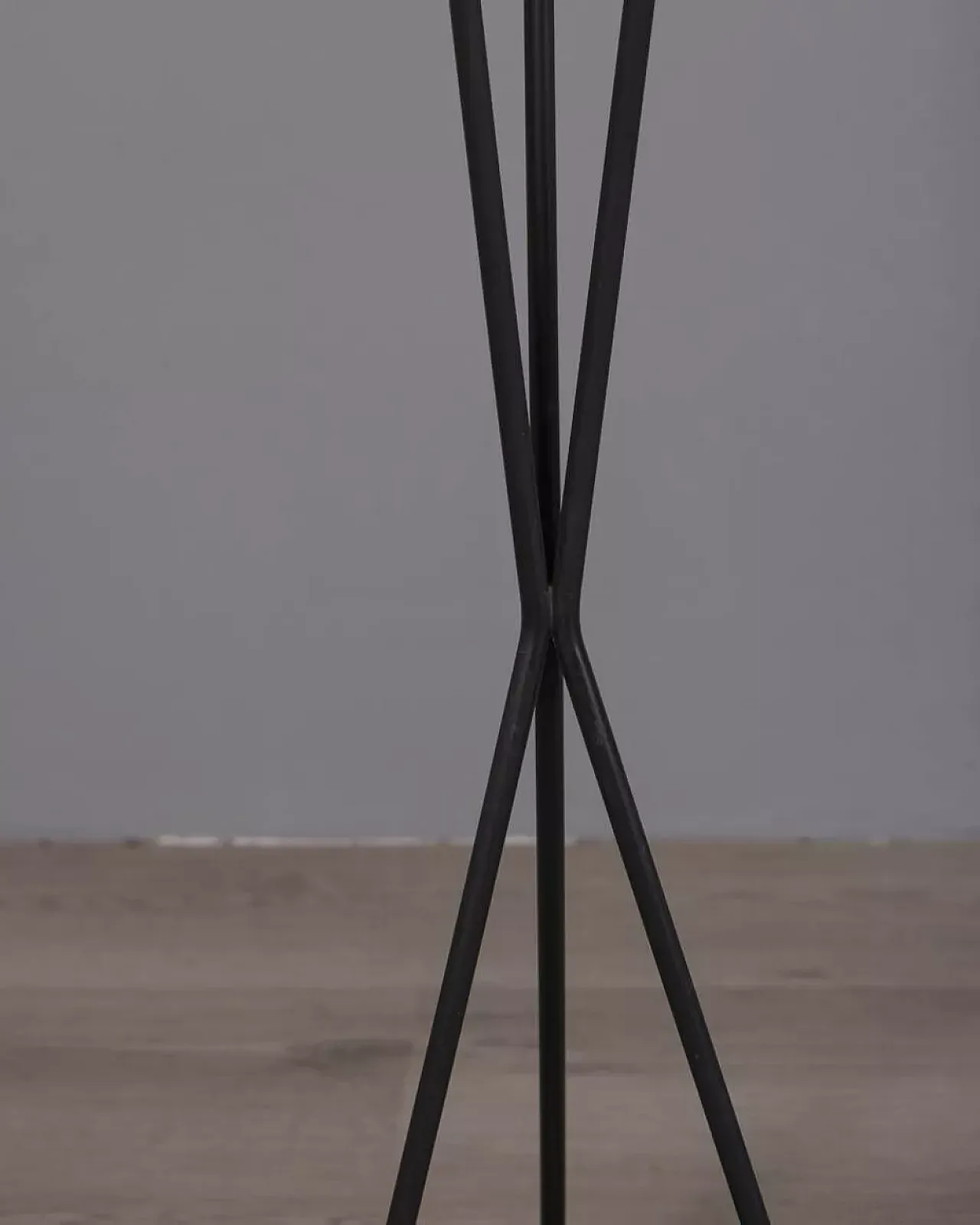 Three-light glass floor lamp, 1960s 8