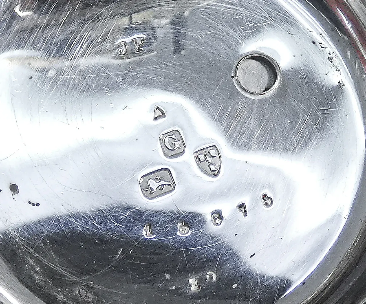 Sterling Silver Pocket Watch, WATTS & Co, 19th century 6