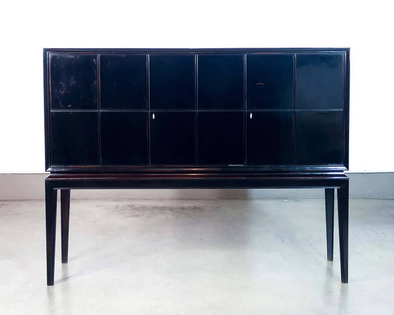Credenza in legno laccato di Paolo Buffa, metà '900 3