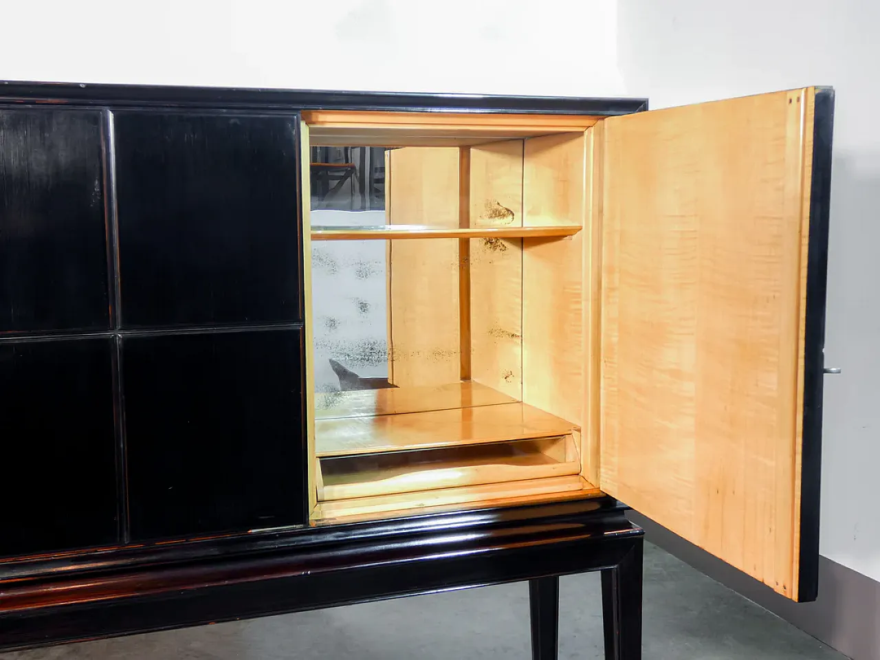 Credenza in legno laccato di Paolo Buffa, metà '900 12