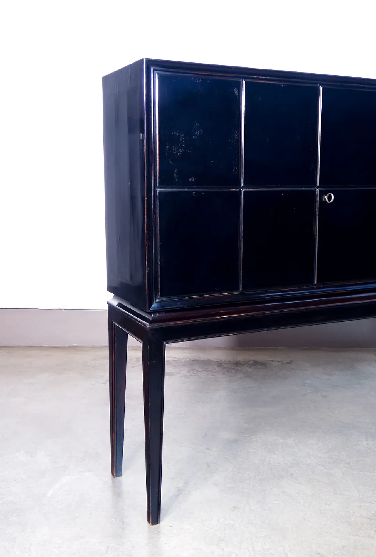 Credenza in legno laccato di Paolo Buffa, metà '900 14