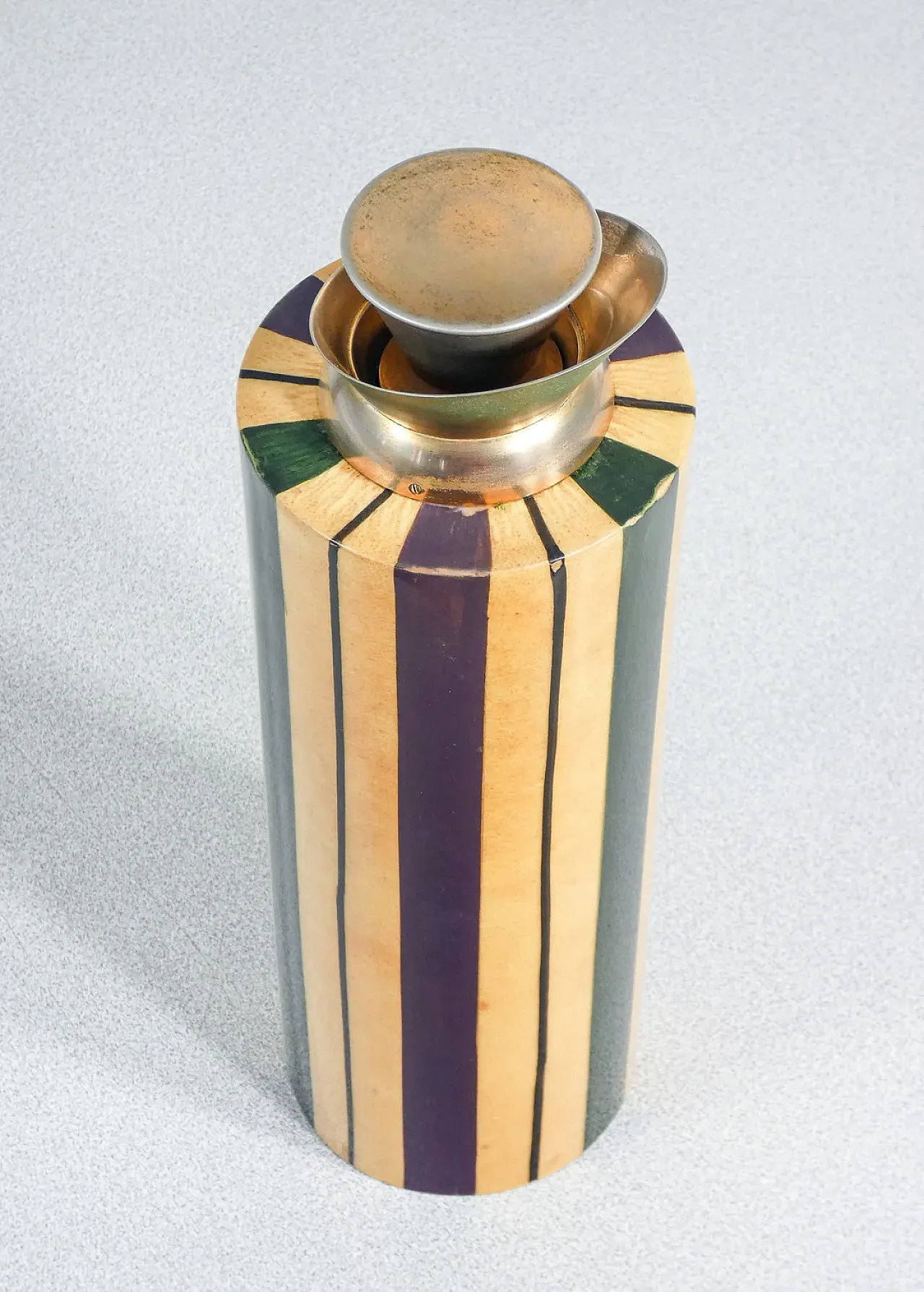 Caraffa termica e secchiello porta ghiaccio di Aldo Tura, metà '900 3