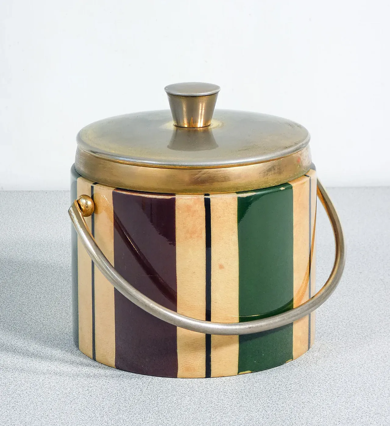 Caraffa termica e secchiello porta ghiaccio di Aldo Tura, metà '900 12