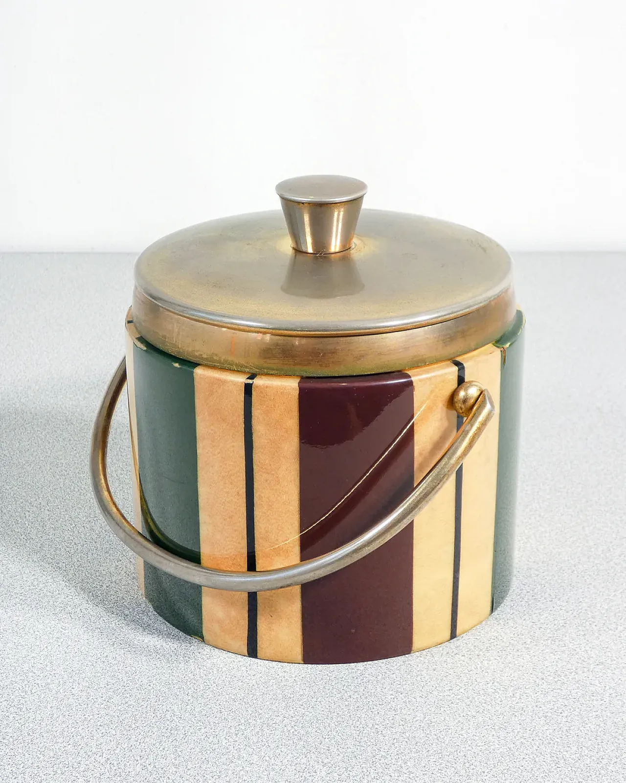 Caraffa termica e secchiello porta ghiaccio di Aldo Tura, metà '900 15