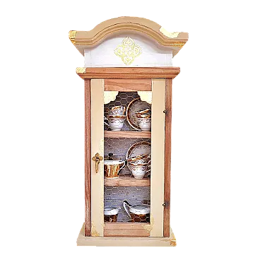 Hoki wall cabinet, 20th century