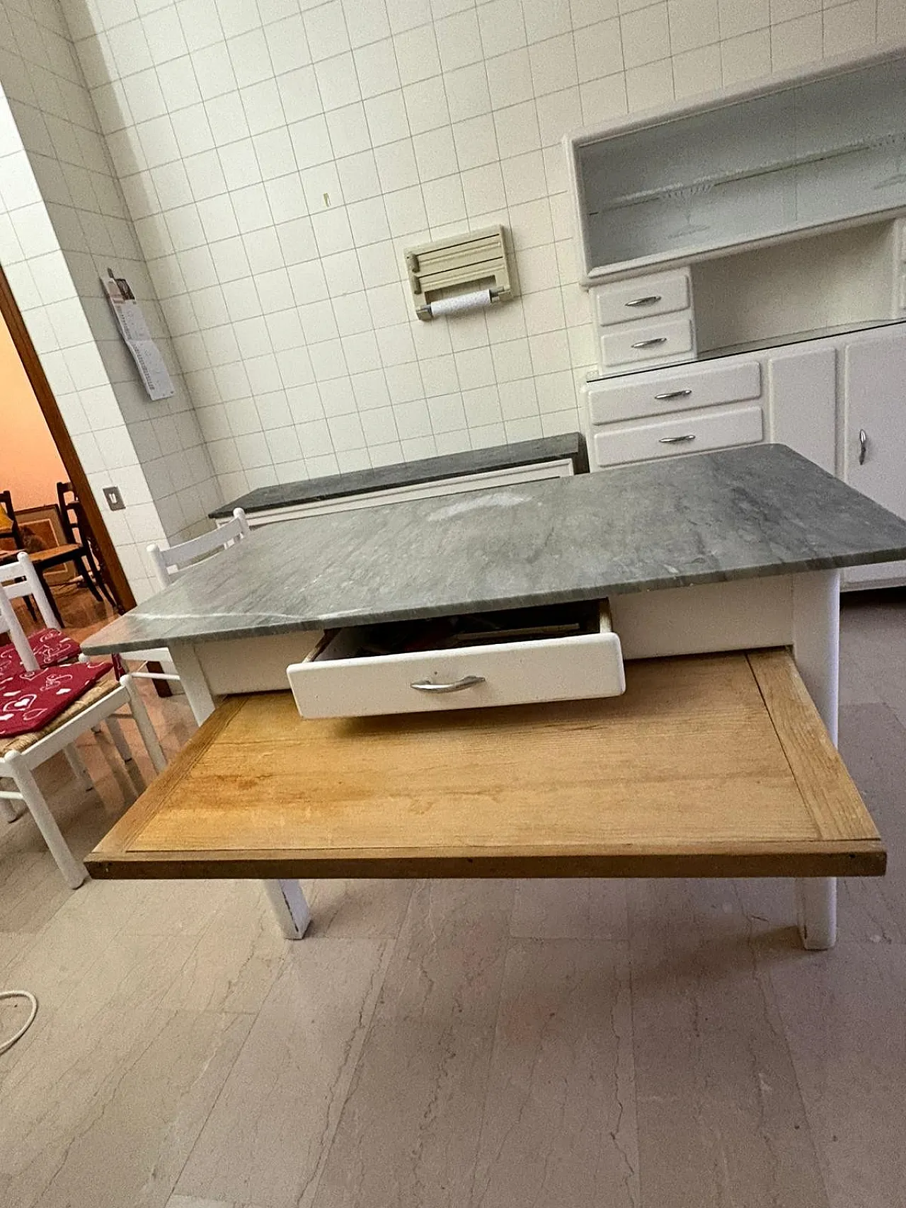 Modular kitchen in enamelled metal, 1950s 7