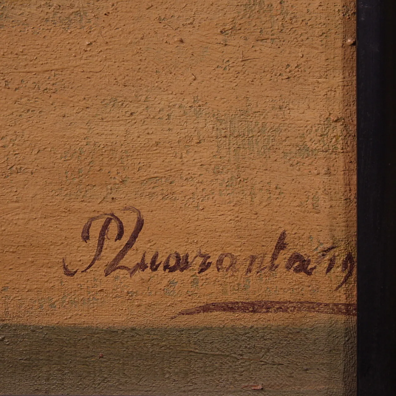 Dipinto italiano natura morta firmata e datata, 1919 6