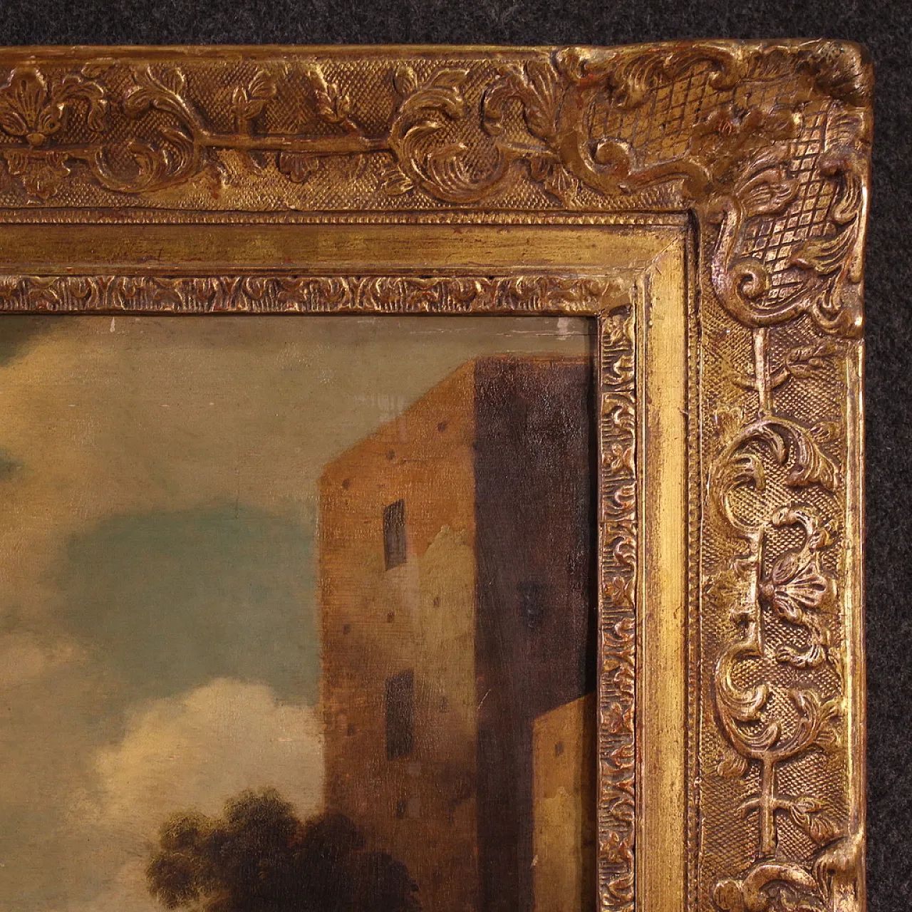 Flemish painting on panel signed Droochsloot and dated, 1646 9