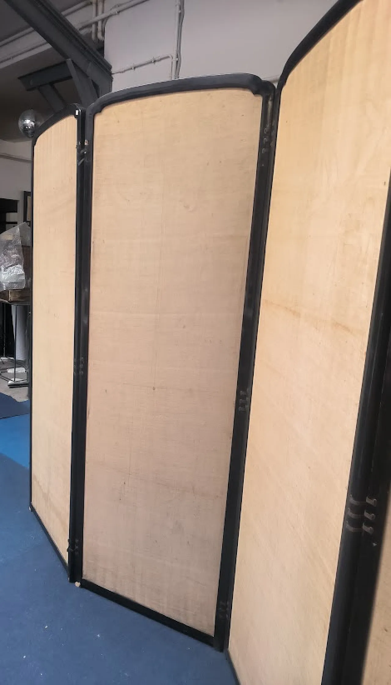 Paravento GIAPPONE in legno, ricamato in seta, '800 22