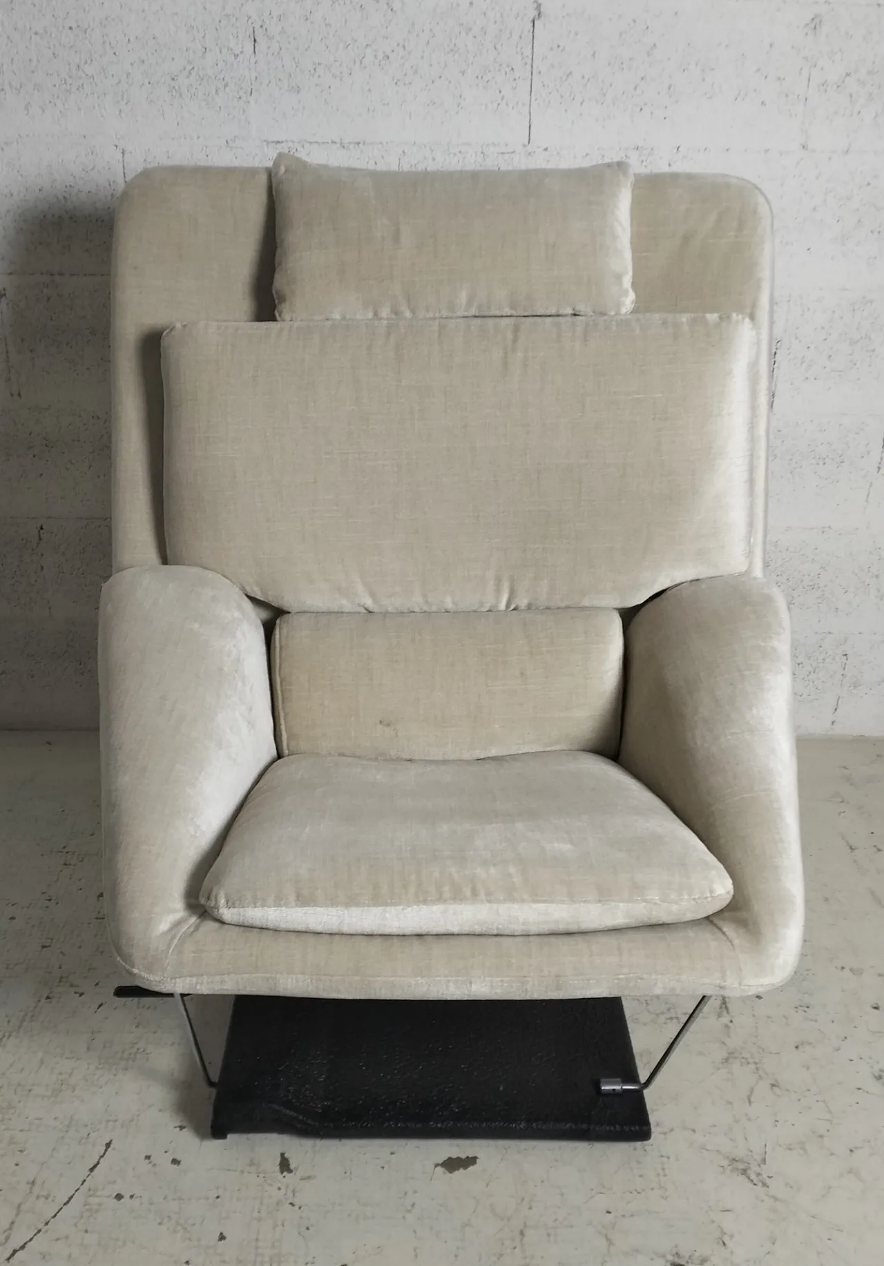 Reclining lounge chair by Vittorio Introini for Saporiti, 70s 12