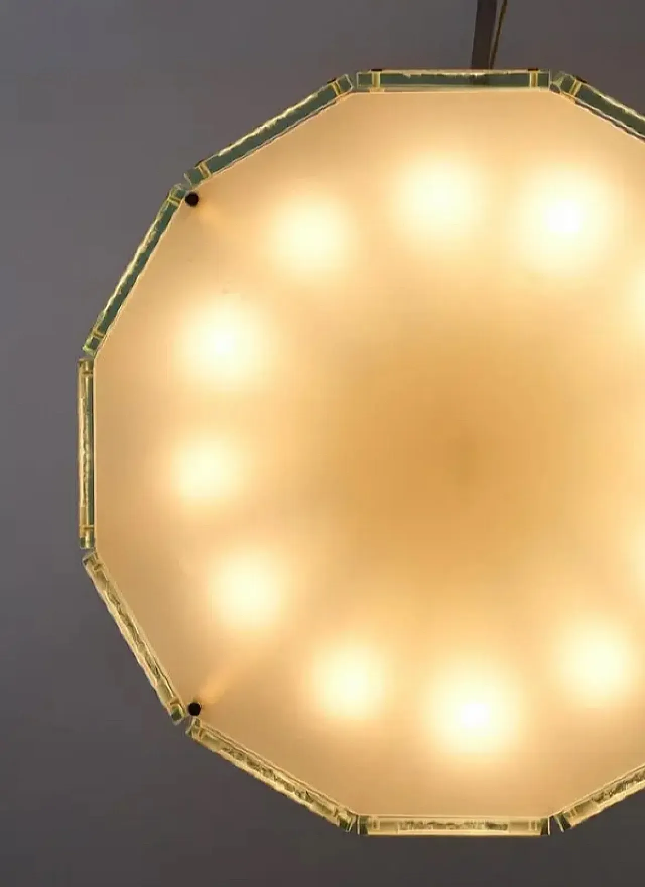 Chandelier 2270  by Max Ingram for Fontana Arte, 50s 3