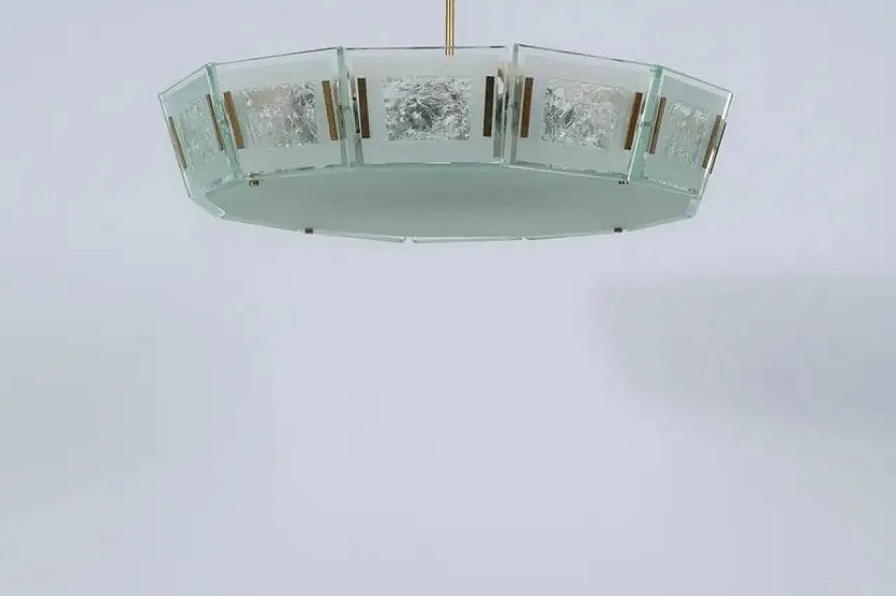 Chandelier 2270  by Max Ingram for Fontana Arte, 50s 5