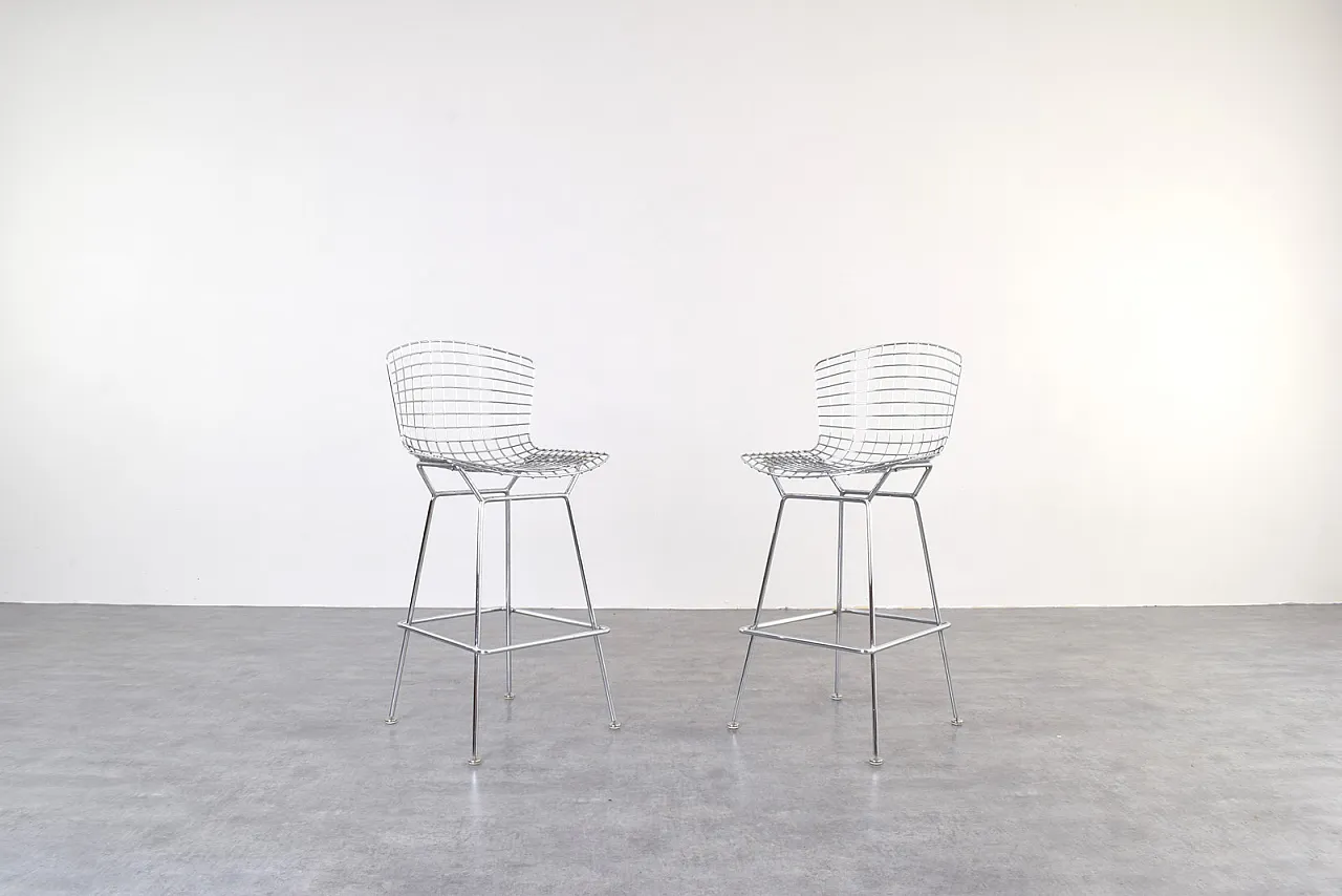 Bar Stools by Harry Bertoia for Knoll International, 1970s 1