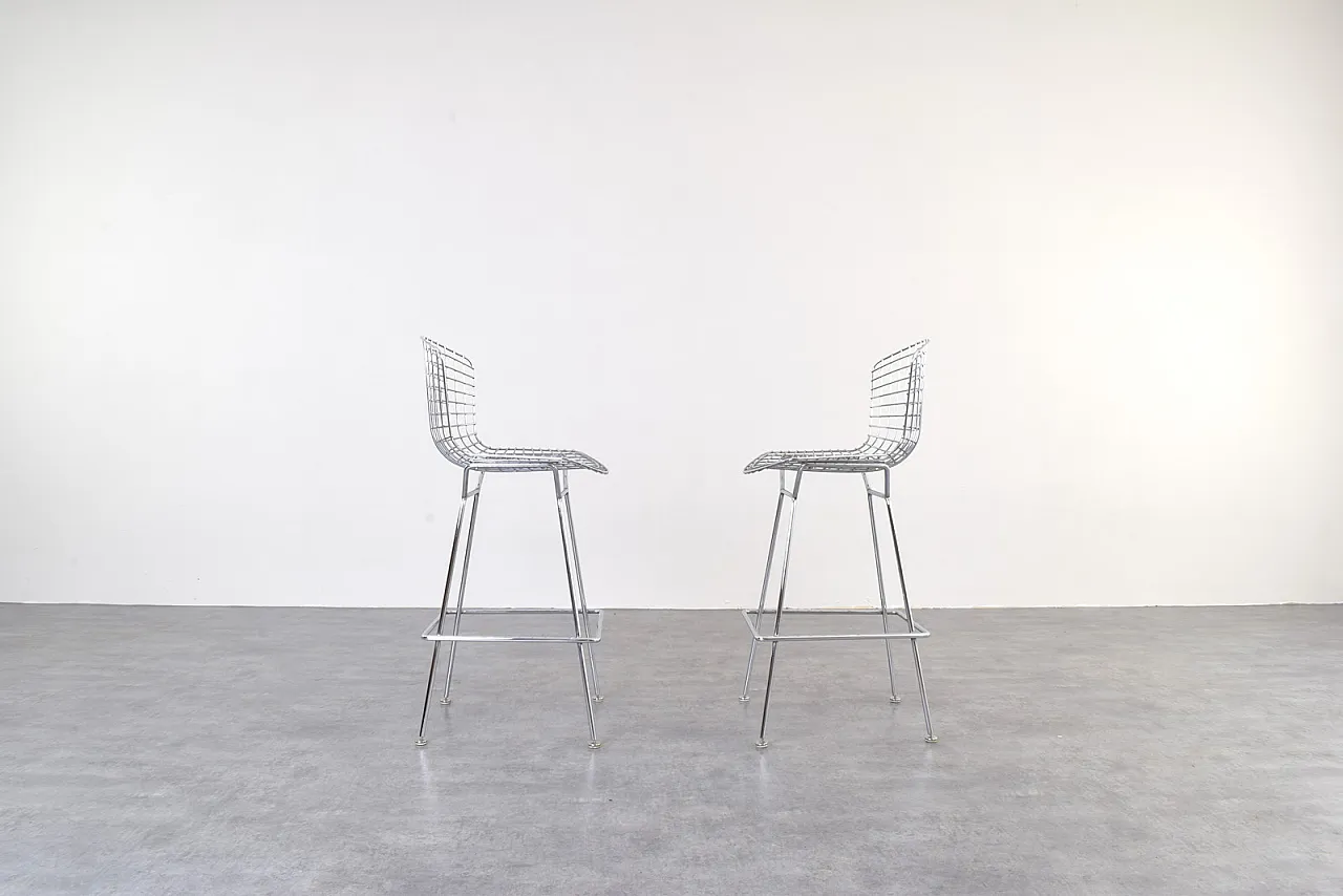 Bar Stools by Harry Bertoia for Knoll International, 1970s 2