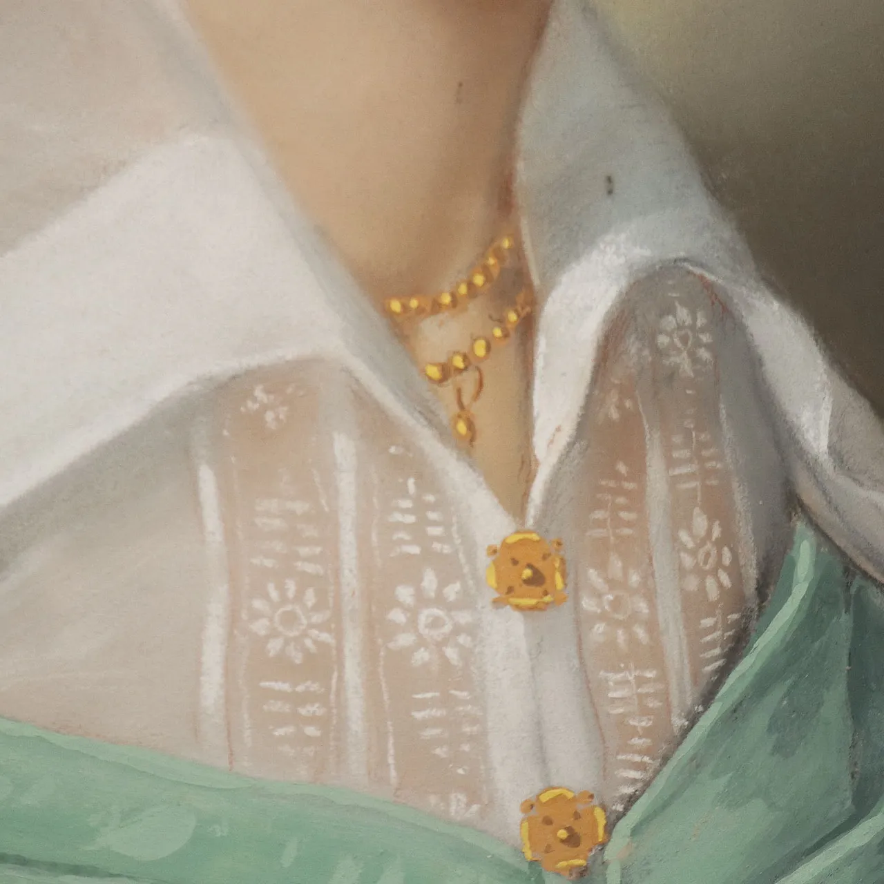 Pastello su carta, montato su telaio in legno, '800 6