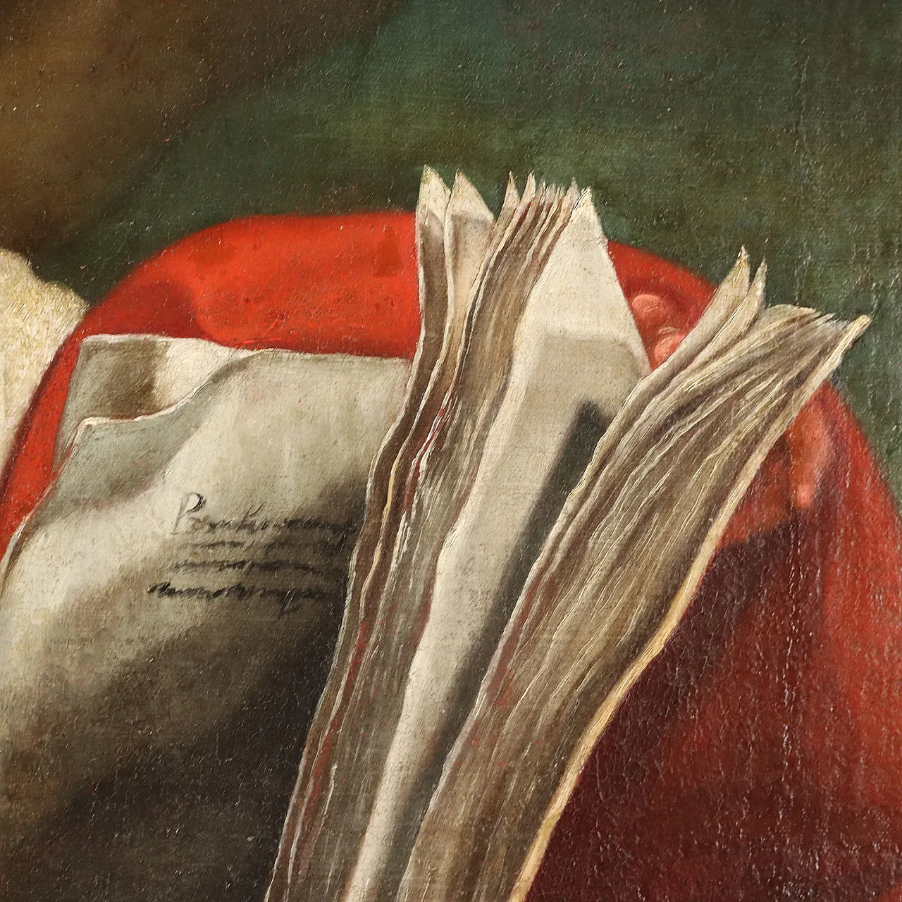 San Girolamo, dipinto olio su tela, '700 6