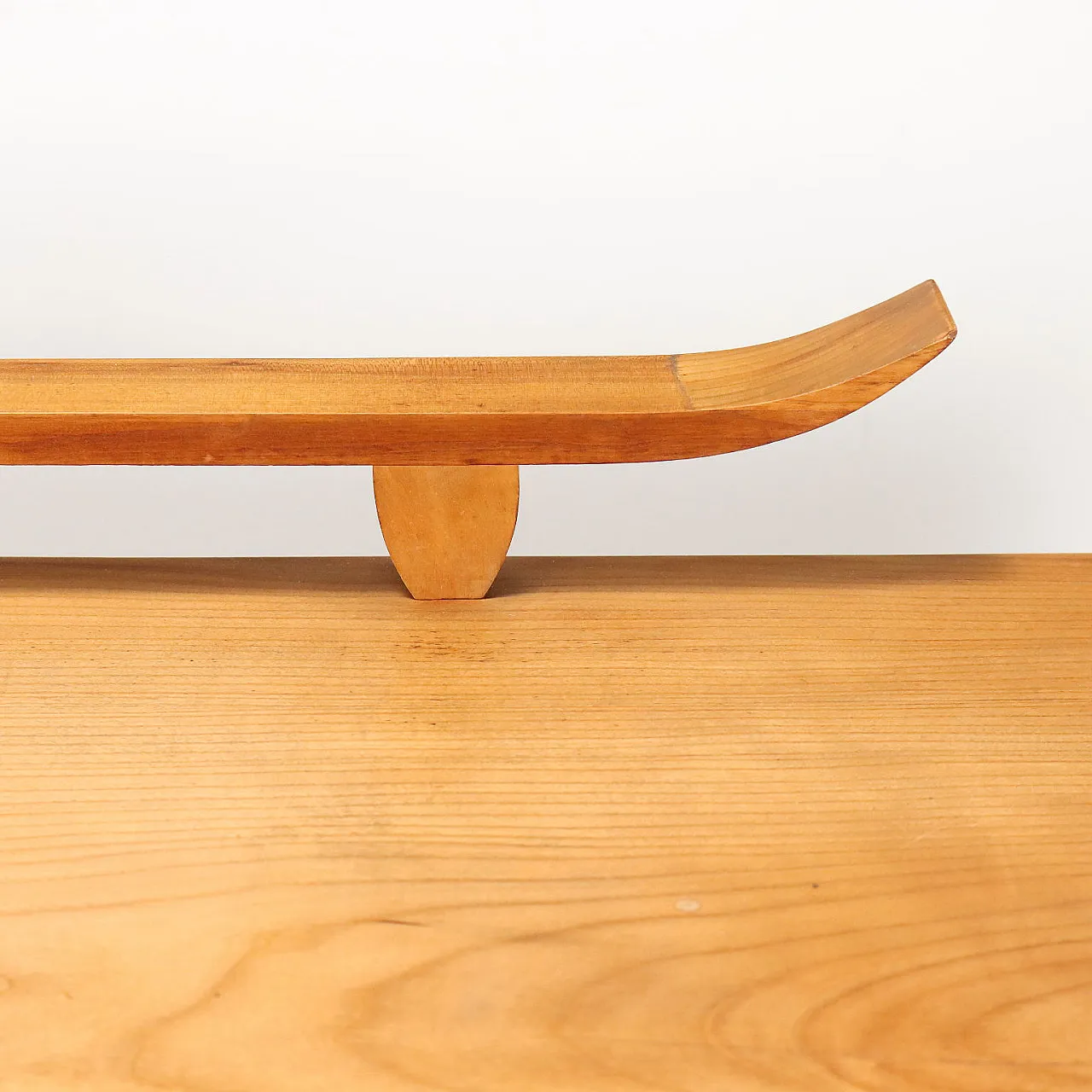 Buffet cabinet in cherry veneer and glass, 1950s 4