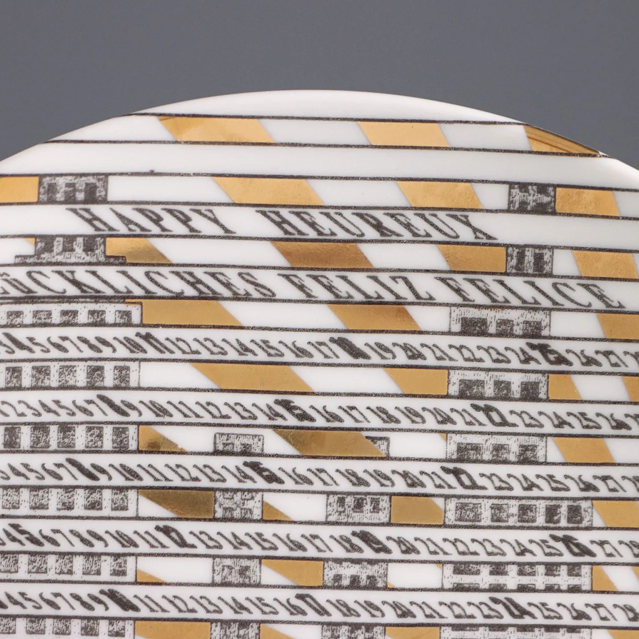 Targa Piero Fornasetti, serie calendario, anni '90 4