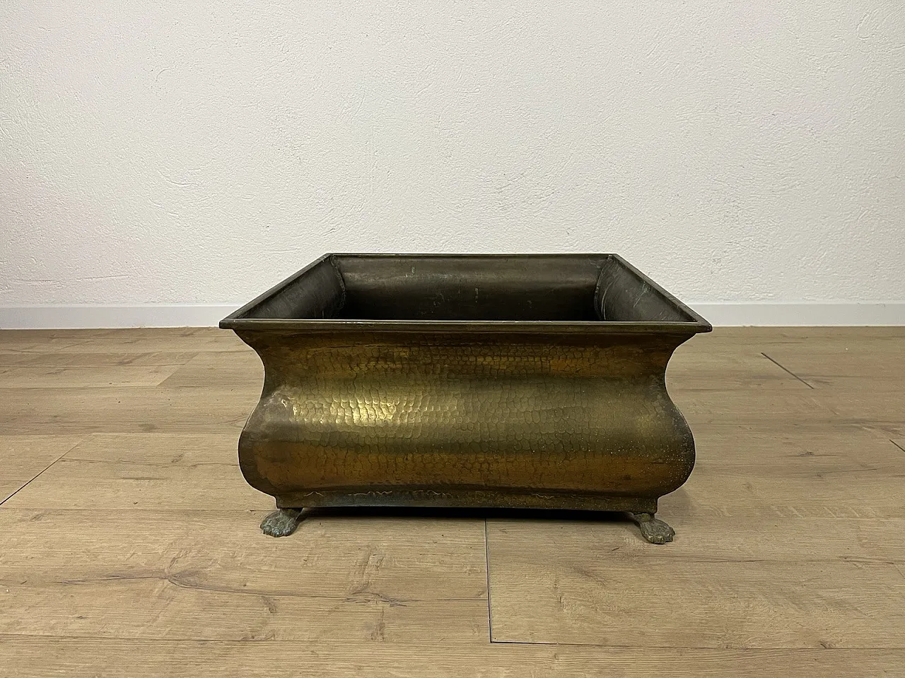 Brass vase holder, 1970s 7
