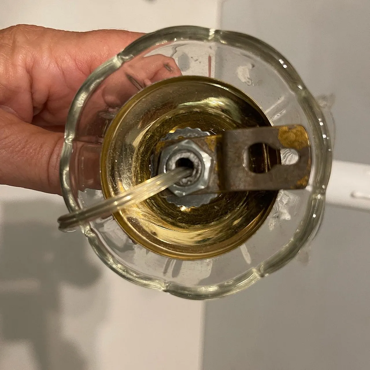 3 applique in vetro di Murano e cristallo,  anni '70 6