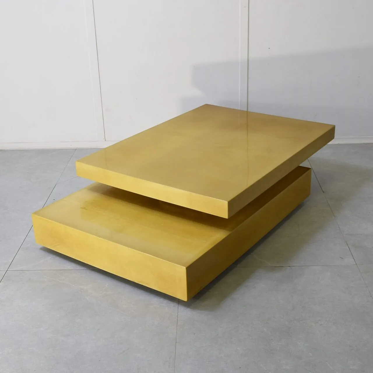 Coffee table by Aldo Tura, 1970s 4