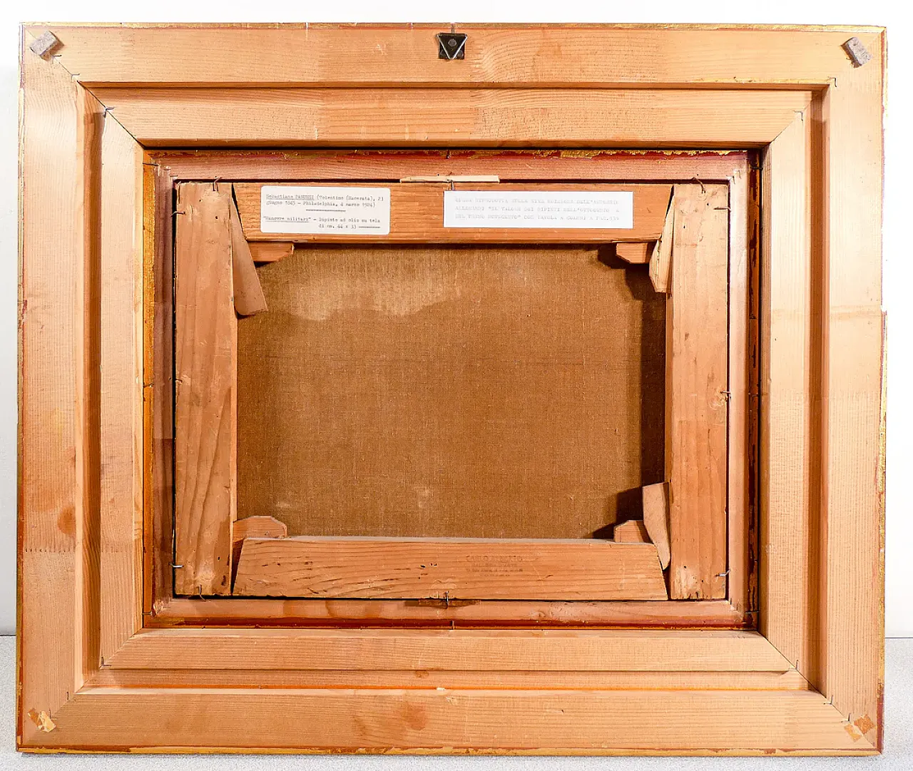 Manovre militari di Sebastiano Panuzi, olio su tela, tardo '800 7