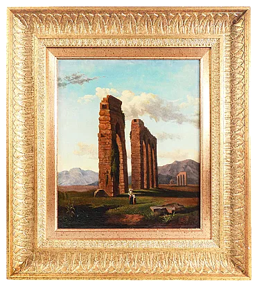 Solitudine di Sebastiano Panuzi, olio su tela, tardo '800