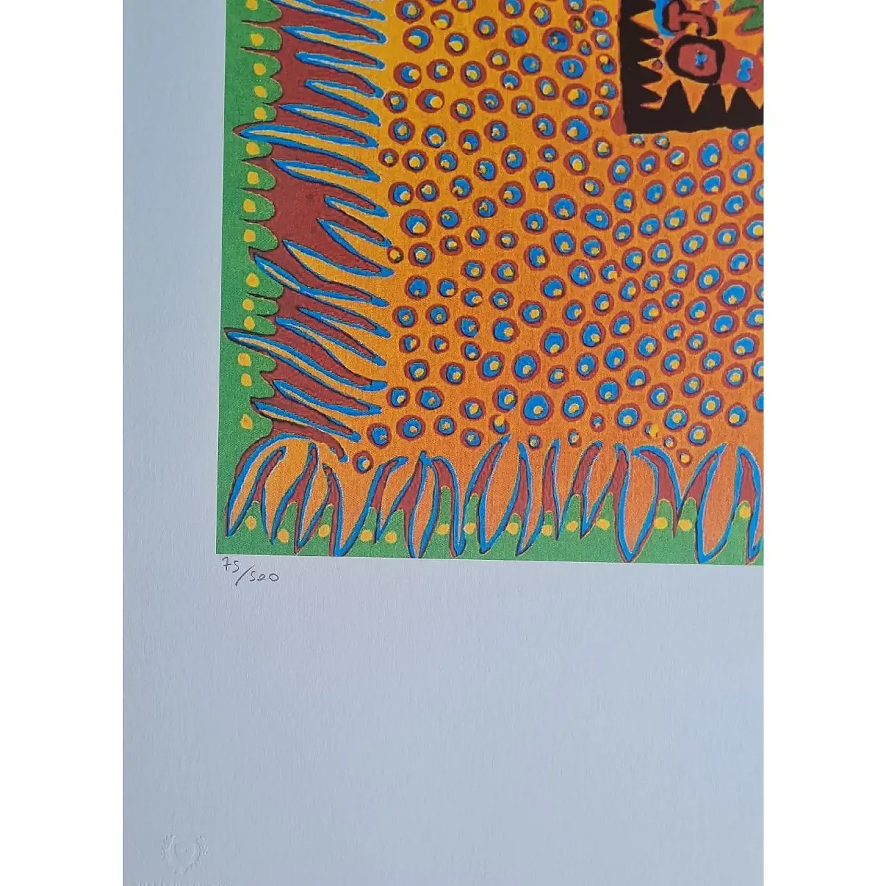 Yayoi Kusama, Space.., lithograph, 1990s 4