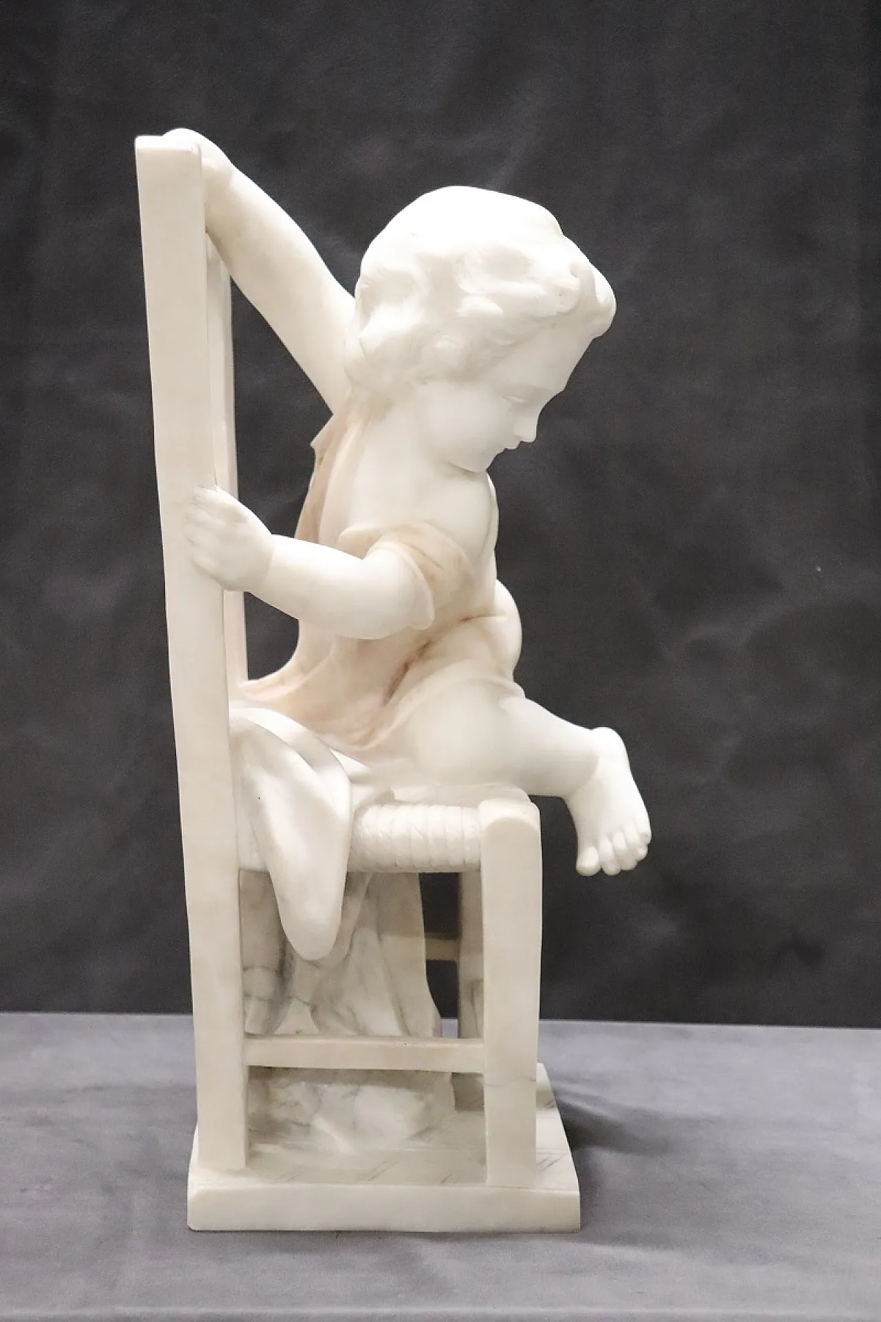 White marble sculpture signed A. Cipriani 5