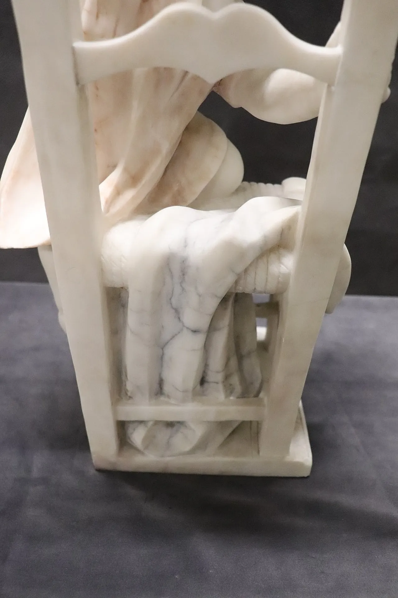 White marble sculpture signed A. Cipriani 12