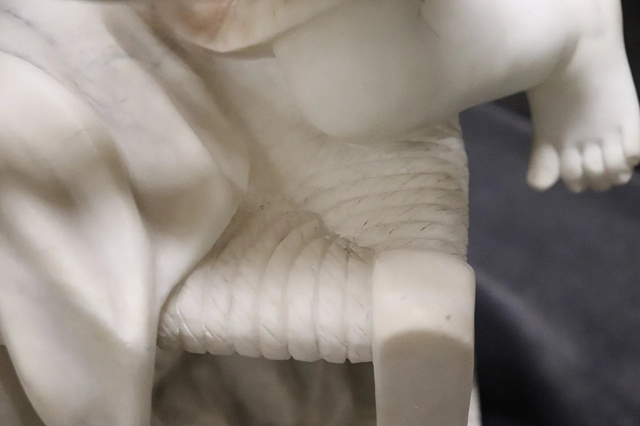 White marble sculpture signed A. Cipriani 17