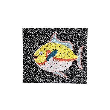 Yayoi Kusama, Fish, lithograph, 1990s