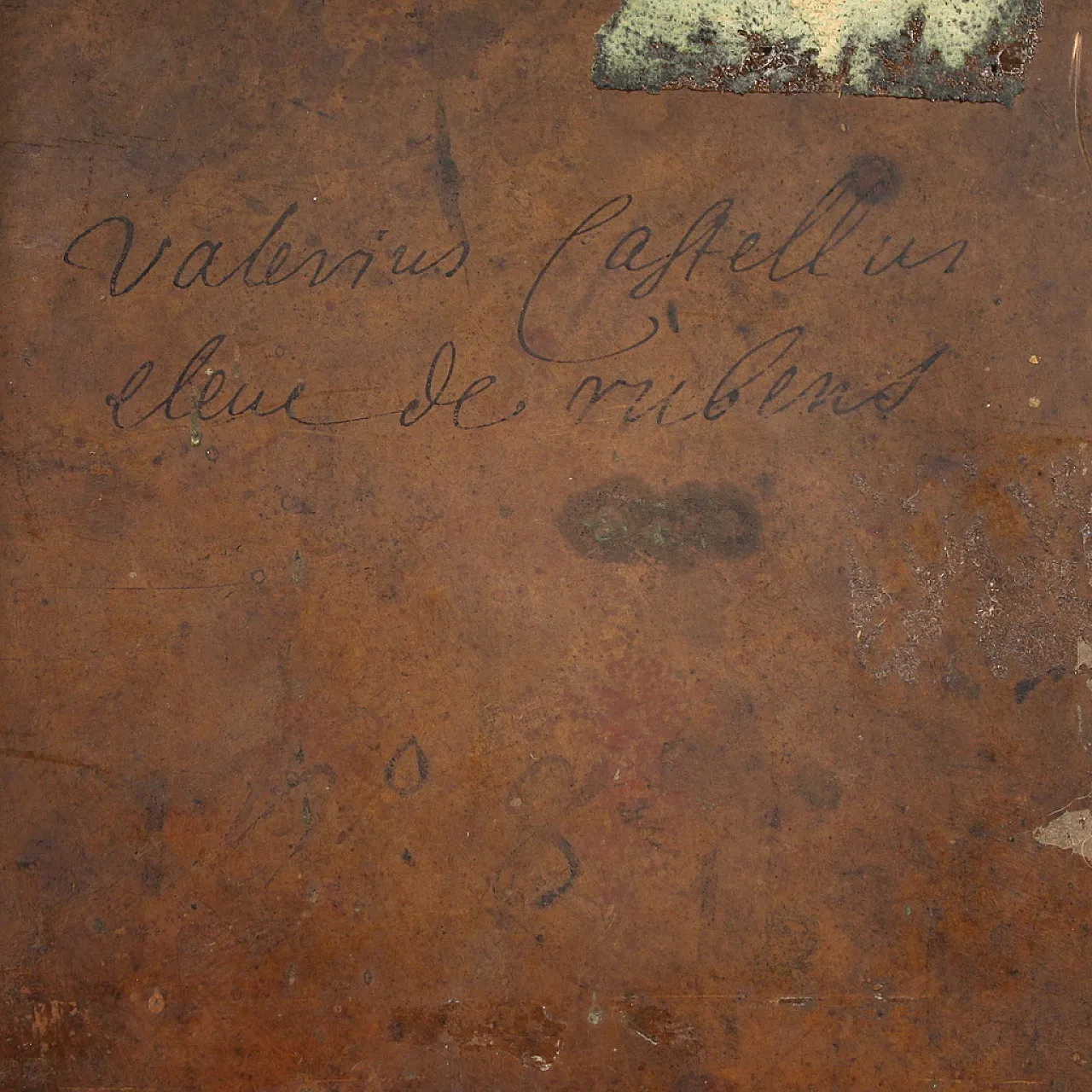 Flemish painting on copper, mythological scene, 17th century 11