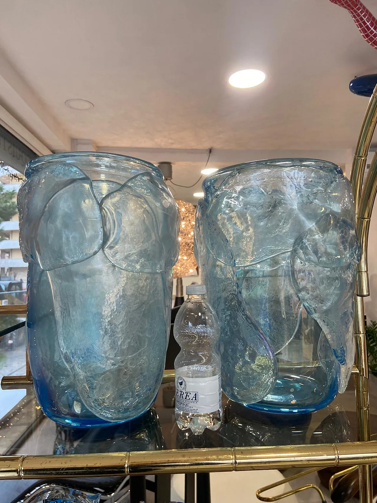 Pair of Murano glass vases by Costantini, 1990s 5