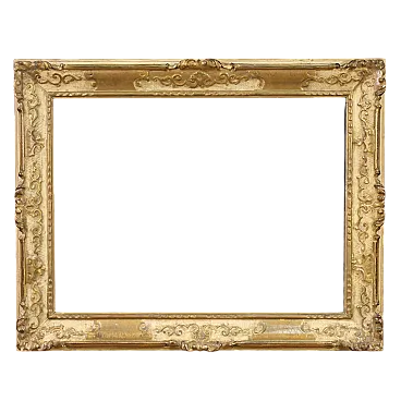 Italian lacquered and gilded frame, 20th century