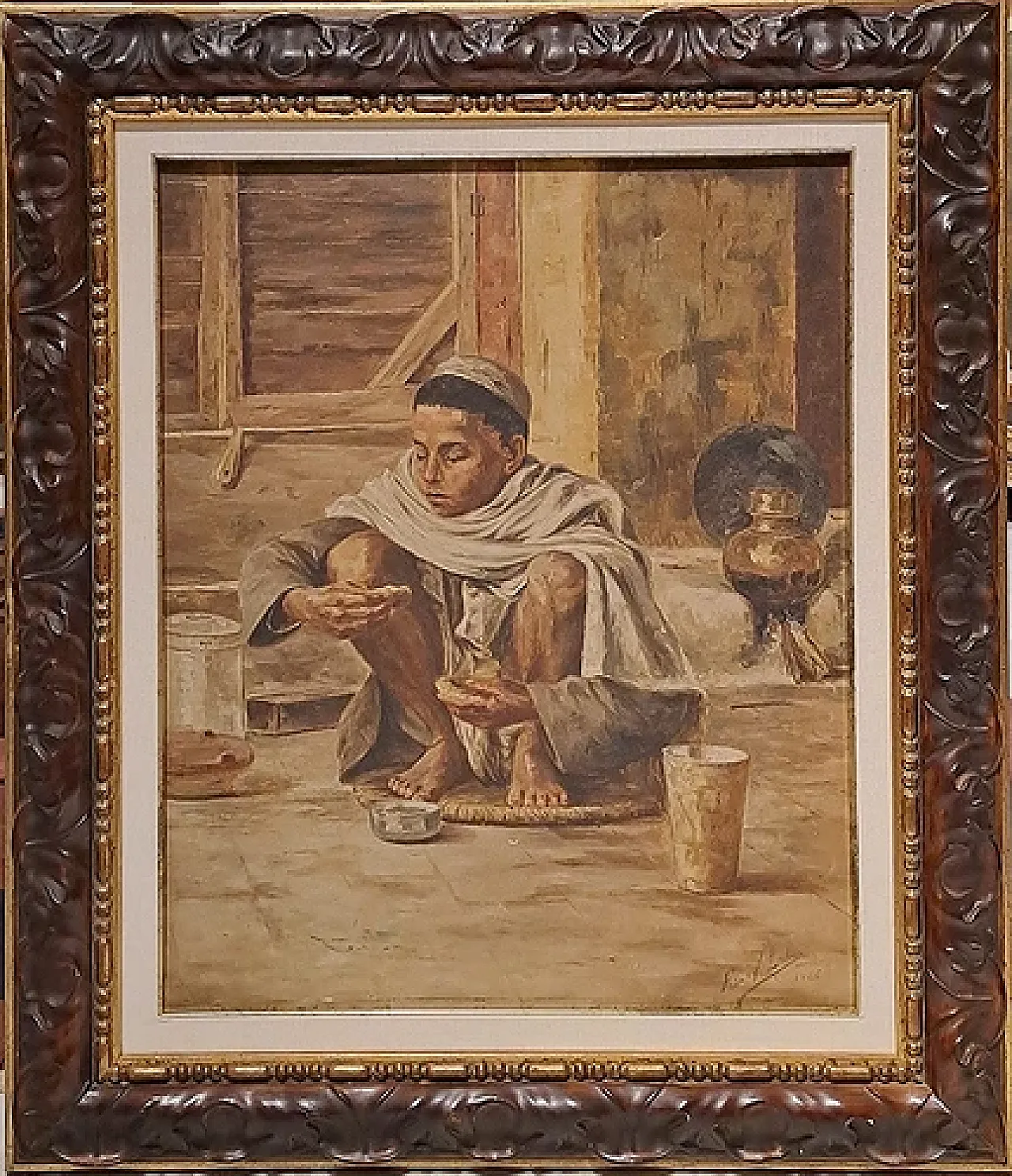 Eat to Live, oil on canvas, 1920s 1