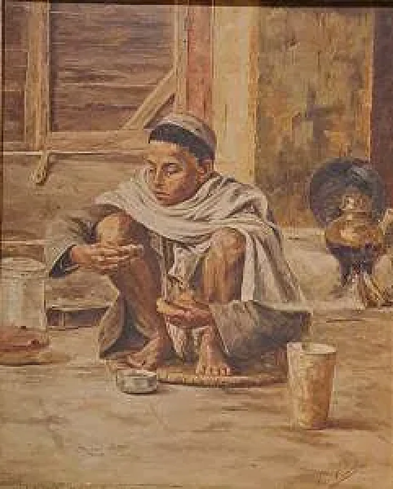 Eat to Live, oil on canvas, 1920s 2