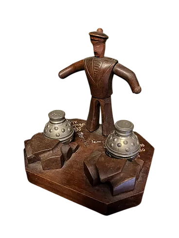 Calamaio in legno, anni '30