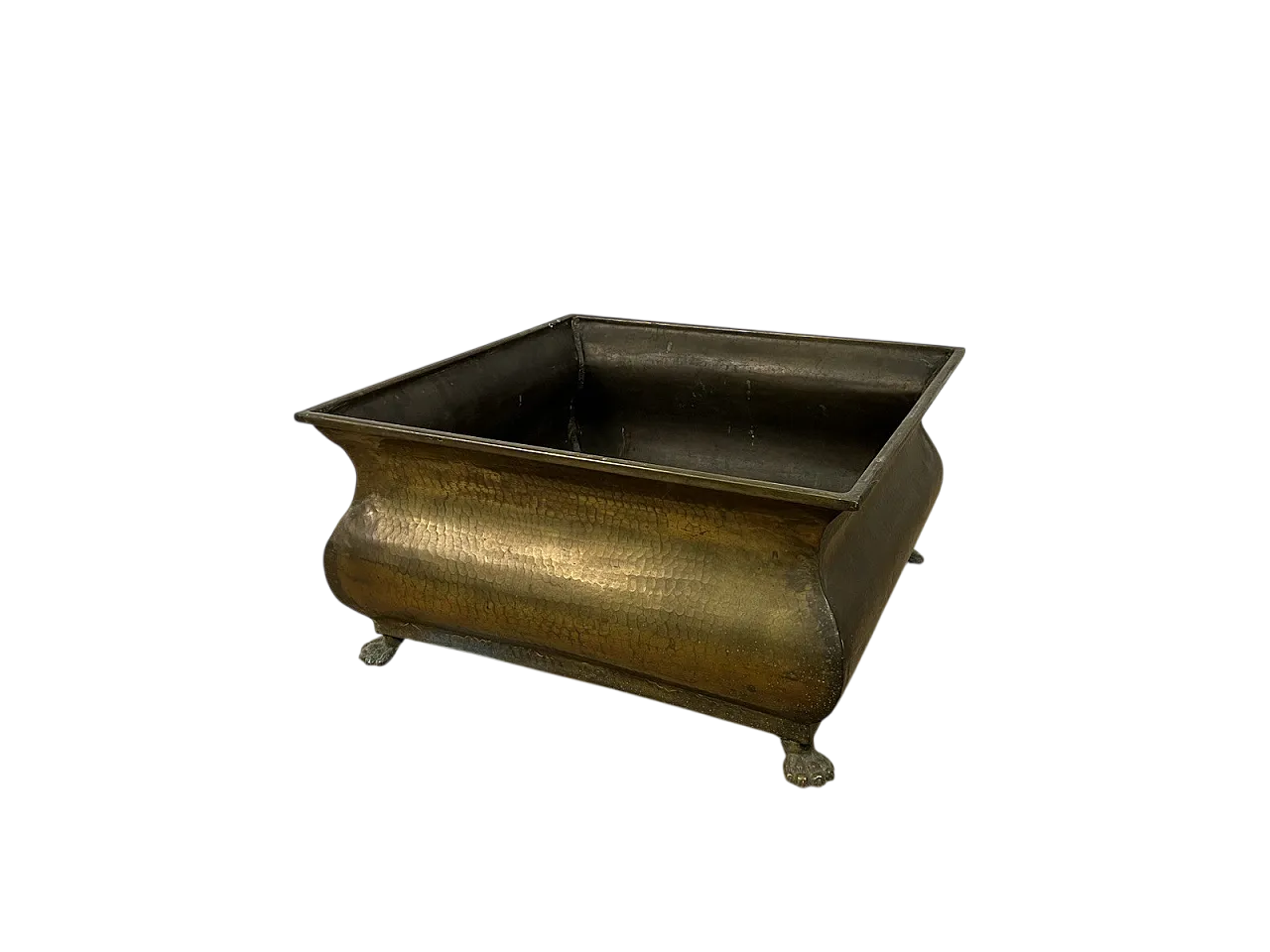 Brass vase holder, 1970s 12