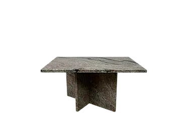 Tavolino da salotto in marmo, anni '70