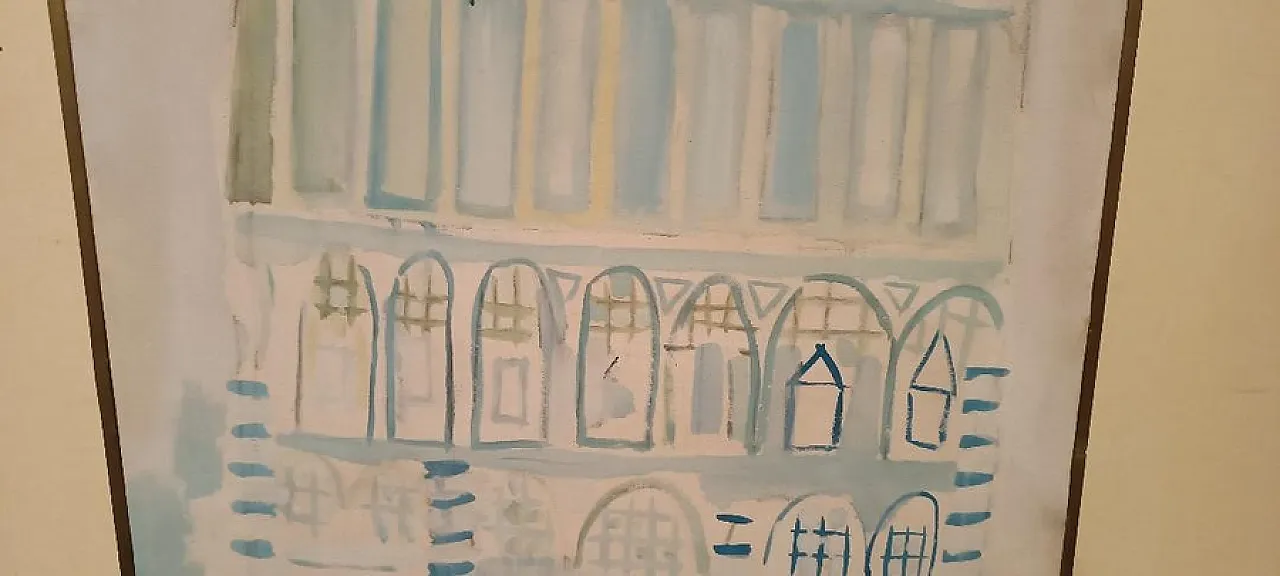 Battistero di Silvio Loffredo, olio su tela, anni '50 4