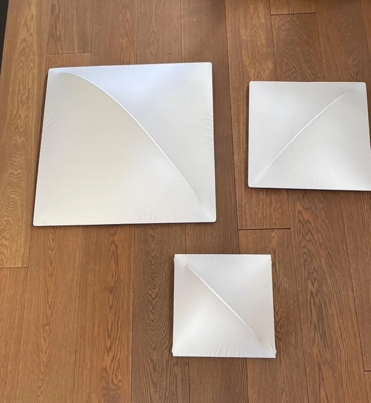 3 square sconces Kazuhide Takahama style for Sirrah, 70s 4