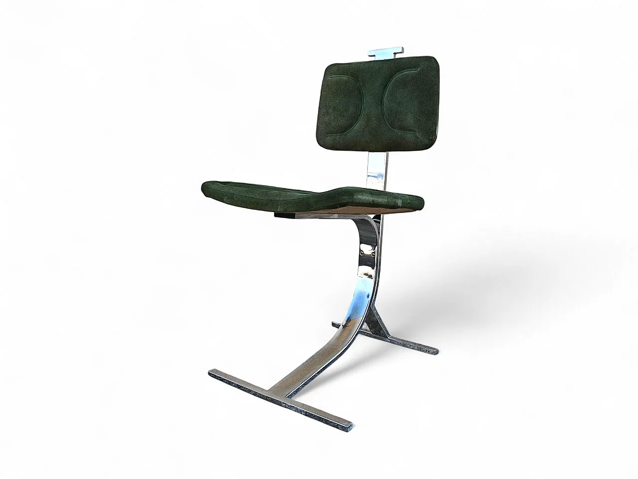 Mid Century dining set with table and 6 chairs, 1970s 5