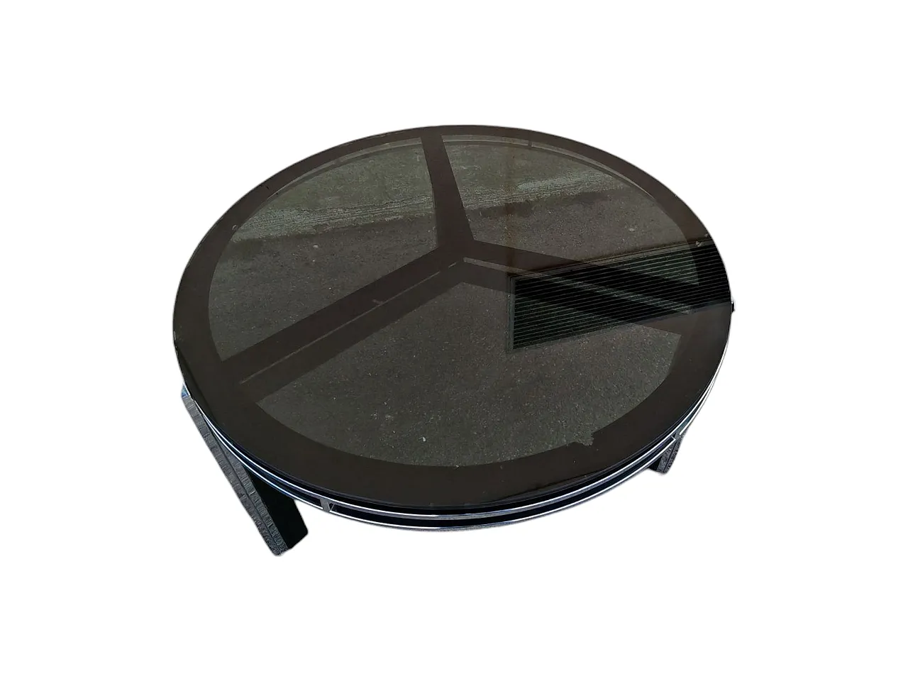 Mid Century dining set with table and 6 chairs, 1970s 25