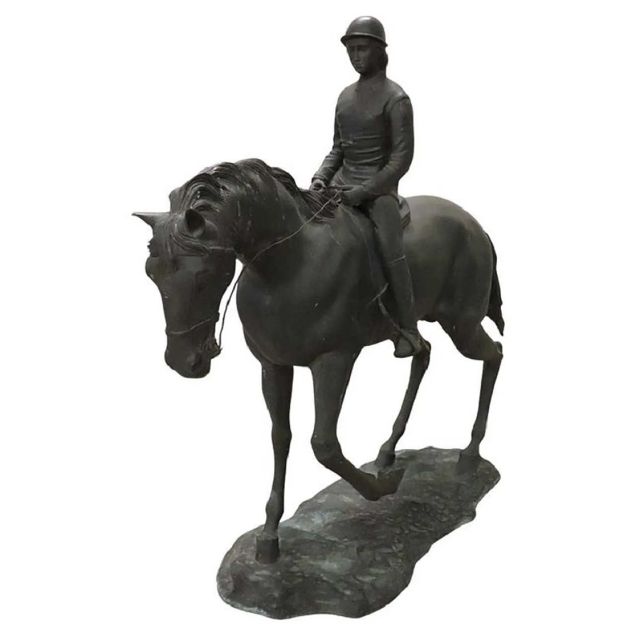 Bronze jockey, early 1900s 1