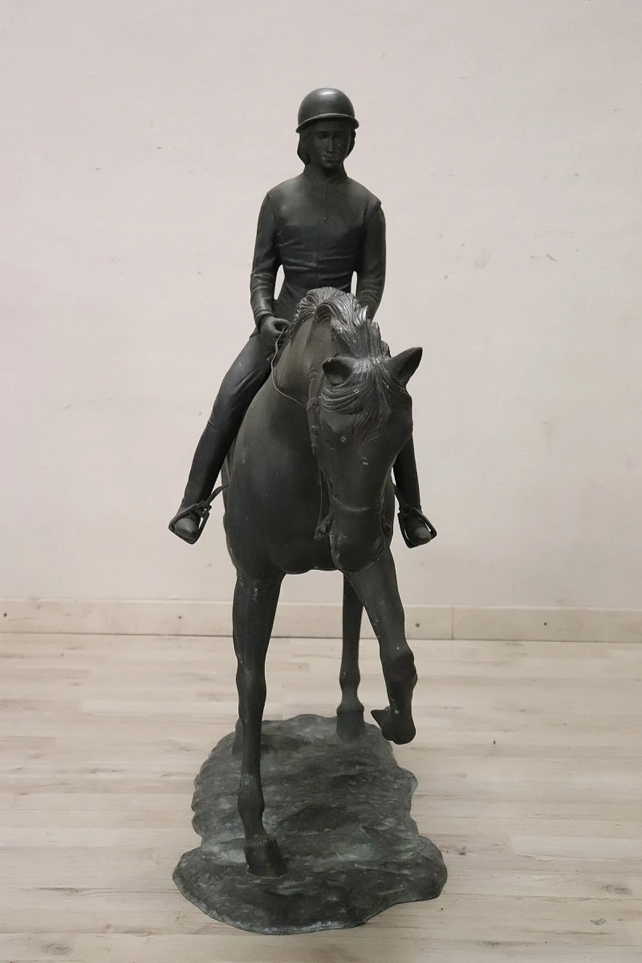 Bronze jockey, early 1900s 2
